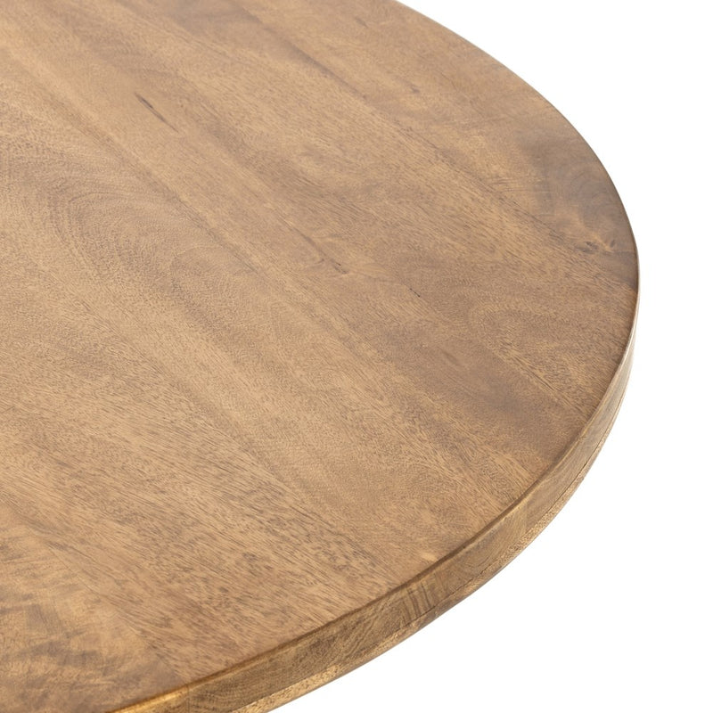 Cree Round Dining Table - Light Mango-Four Hands-FH-226109-001-Dining Tables-4-France and Son