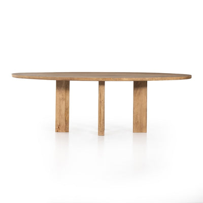 Cree Oval Dining Table-Four Hands-FH-226110-001-Dining Tables-3-France and Son