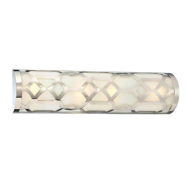 Libby Langdon 1 Light Bath Fixture-Crystorama Lighting Company-CRYSTO-2264-PN-LED-Bathroom LightingPolished Nickel-2-France and Son