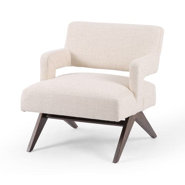 Darlene Chair-Four Hands-FH-226425-003-Lounge ChairsThames Cream-5-France and Son