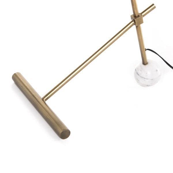 Becker Floor Lamp-Four Hands-FH-226515-001-Floor LampsCharcoal & White Marble-5-France and Son