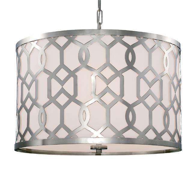 Libby Langdon Jennings 5 Light Chandelier-Crystorama Lighting Company-CRYSTO-2266-PN-ChandeliersPolished Nickel-2-France and Son