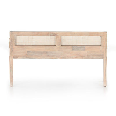 Clarita Accent Bench-Four Hands-FH-226611-001-BenchesWhite Wash Mango-5-France and Son