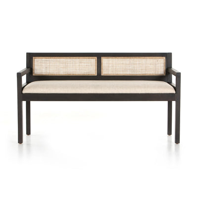 Clarita Accent Bench-Four Hands-FH-226611-001-BenchesWhite Wash Mango-8-France and Son