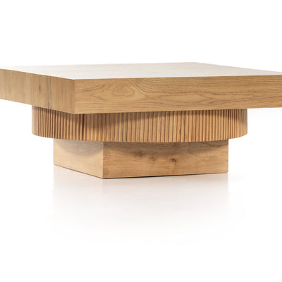 Leland Coffee Table-Honey Oak-Four Hands-FH-226619-002-Coffee Tables-2-France and Son