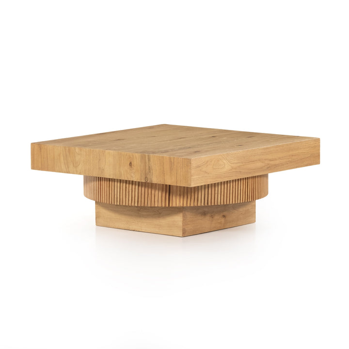 Leland Coffee Table-Honey Oak-Four Hands-FH-226619-002-Coffee Tables-1-France and Son