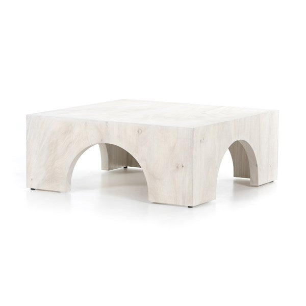 Fausto Coffee Table-Bleached Guanacaste-Four Hands-FH-226624-001-Coffee TablesBleached Guanacaste-1-France and Son
