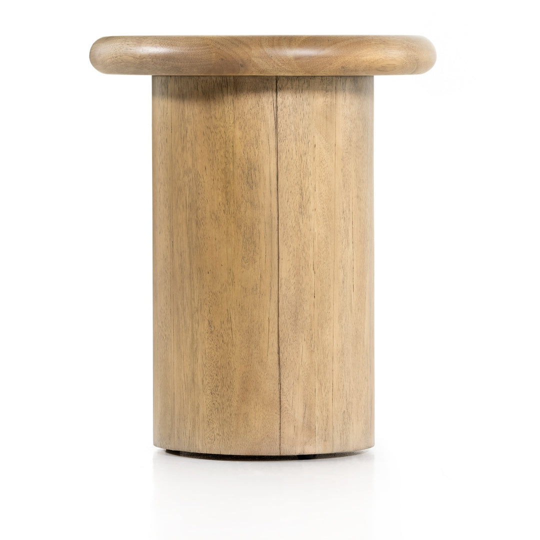 Zach End Table - Burnished Parawood-Four Hands-FH-226636-007-Side Tables-3-France and Son