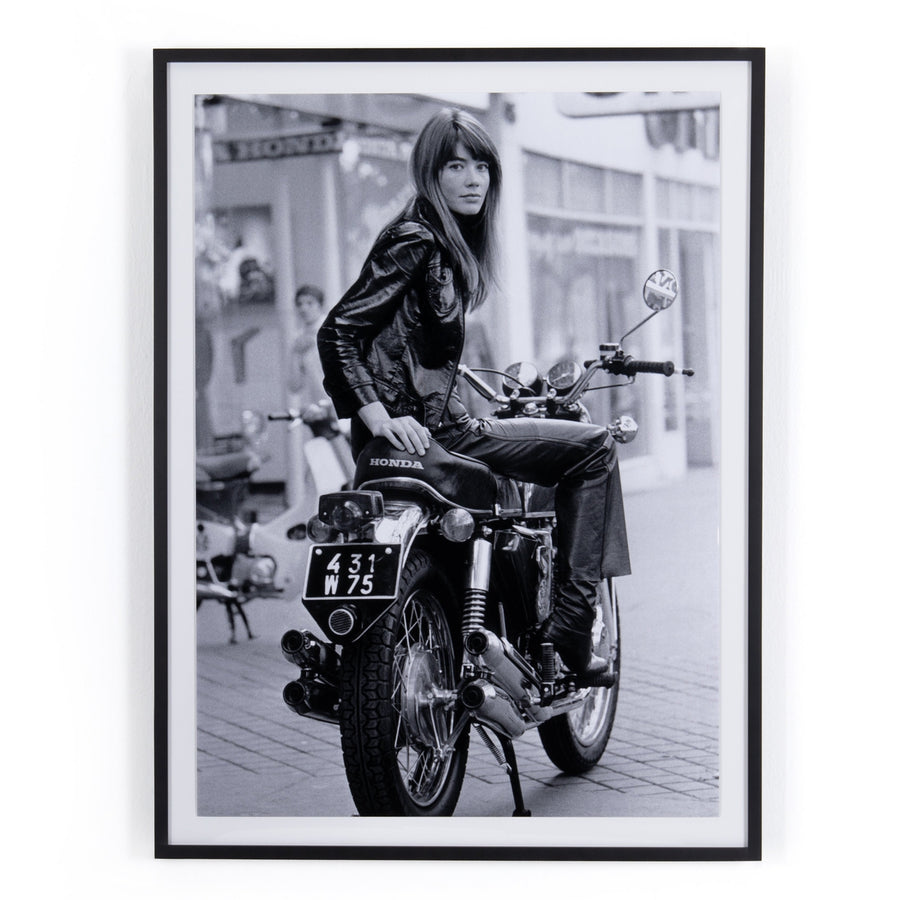 Françoise Hardy On Bike By Getty Images-Four Hands-FH-226663-001-Wall Art30"X40"-1-France and Son