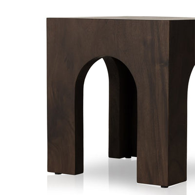 Fausto End Table-Bleached Guanacaste-Four Hands-FH-226687-001-Side TablesWhite-16-France and Son