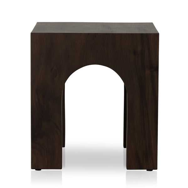 Fausto End Table-Bleached Guanacaste-Four Hands-FH-226687-001-Side TablesWhite-7-France and Son