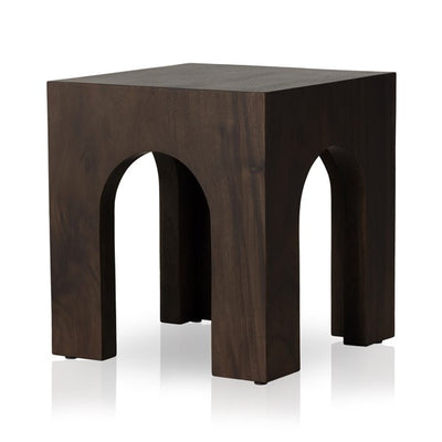 Fausto End Table-Bleached Guanacaste-Four Hands-FH-226687-003-Side TablesBrown-2-France and Son