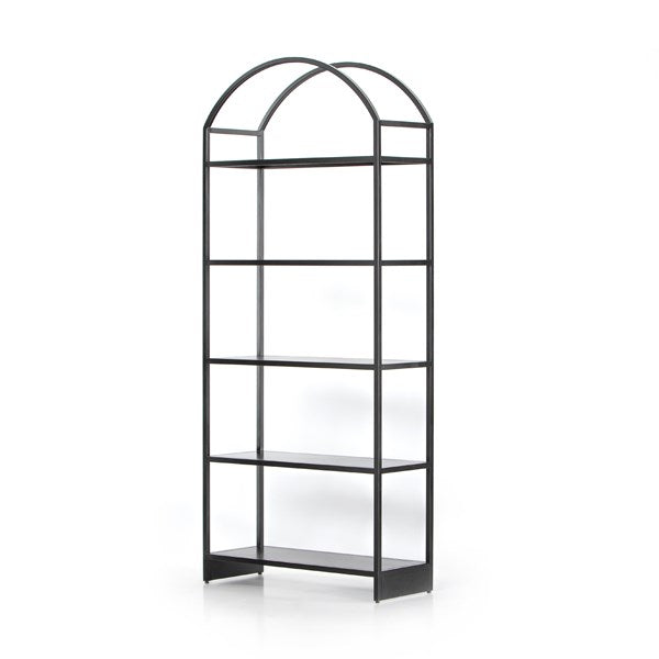 Loomis Bookcase-Four Hands-FH-226700-002-Bookcases & CabinetsBlack-2-France and Son