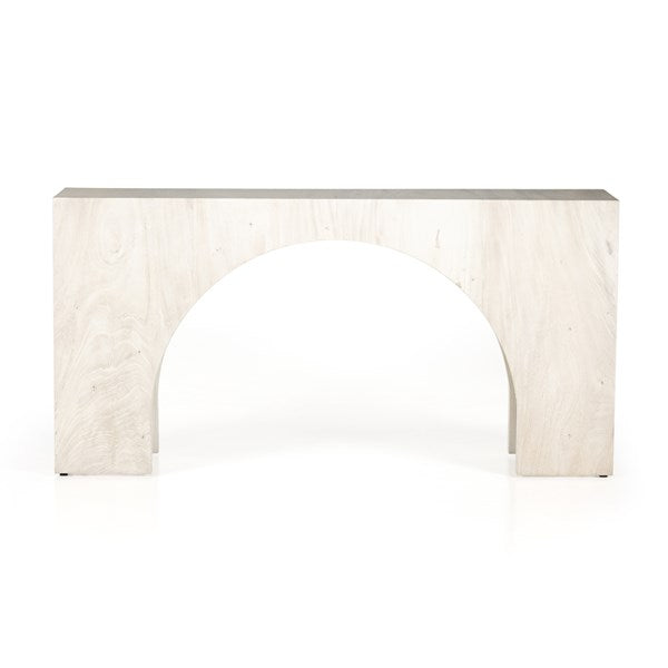 Fausto Console Table-Bleached Guanacaste-Four Hands-FH-226801-001-Console Tables-5-France and Son