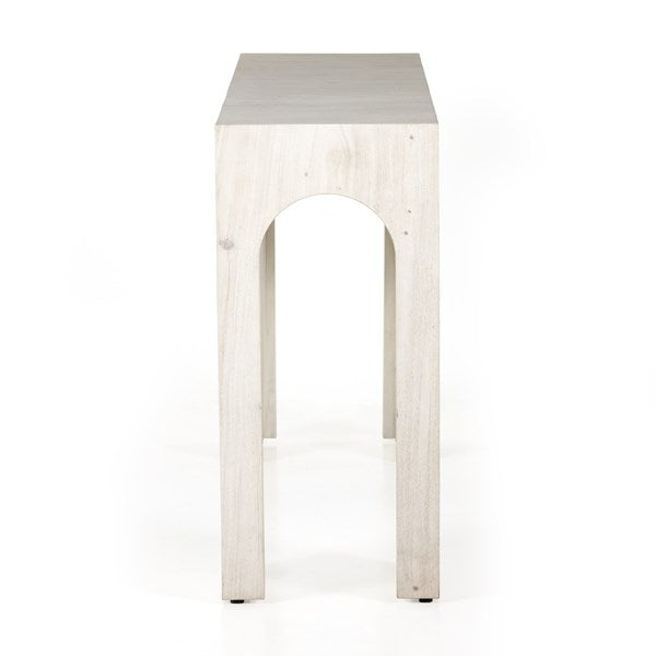 Fausto Console Table-Bleached Guanacaste-Four Hands-FH-226801-001-Console Tables-6-France and Son