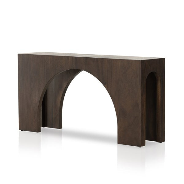 Fausto Console Table-Four Hands-FH-226801-002-Console TablesSmoked Guanacaste-12-France and Son