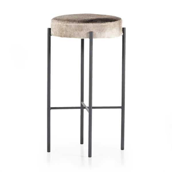 Nocona Bar & Counter Stool-Four Hands-FH-226810-019-Bar StoolsBar Stool w/ Speckled Hide-16-France and Son