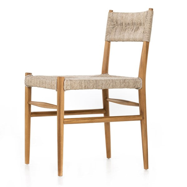 Lomas Outdoor Dining Chair-Four Hands-FH-226835-002-Outdoor Dining ChairsNatural Teak-2-France and Son