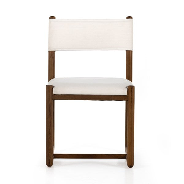 Bibianna Dining Table - Smoked Honey - White-Four Hands-FH-226836-001-Outdoor Dining Chairs-3-France and Son
