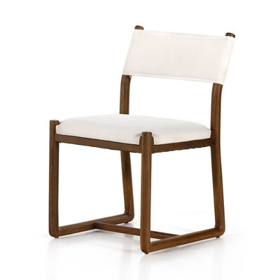 Bibianna Dining Table - Smoked Honey - White-Four Hands-FH-226836-001-Outdoor Dining Chairs-1-France and Son