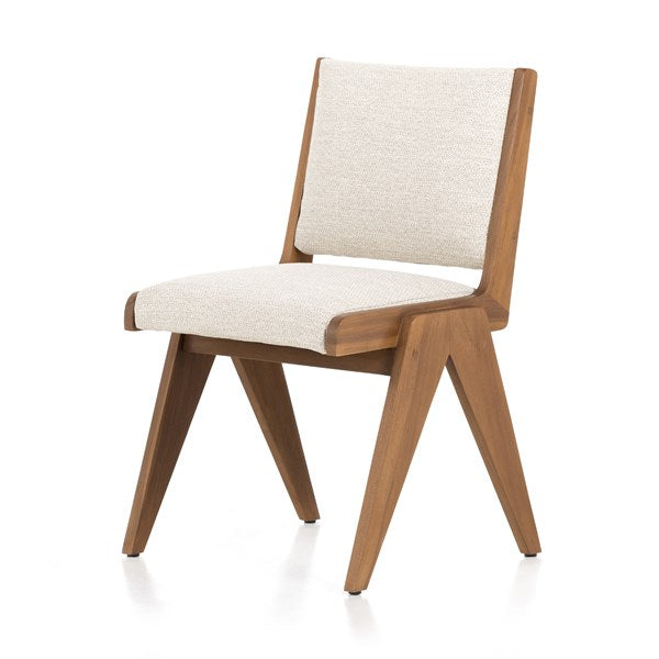 Colima Outdoor Dining Chair - Natural Teak-Four Hands-FH-226846-001-Dining Chairs-1-France and Son