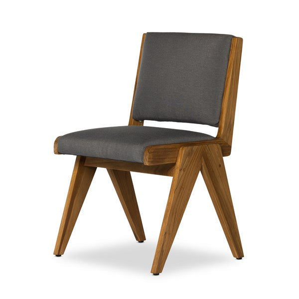 Colima Outdoor Dining Chair-Four Hands-FH-226846-002-Outdoor Dining ChairsCharcoal-6-France and Son