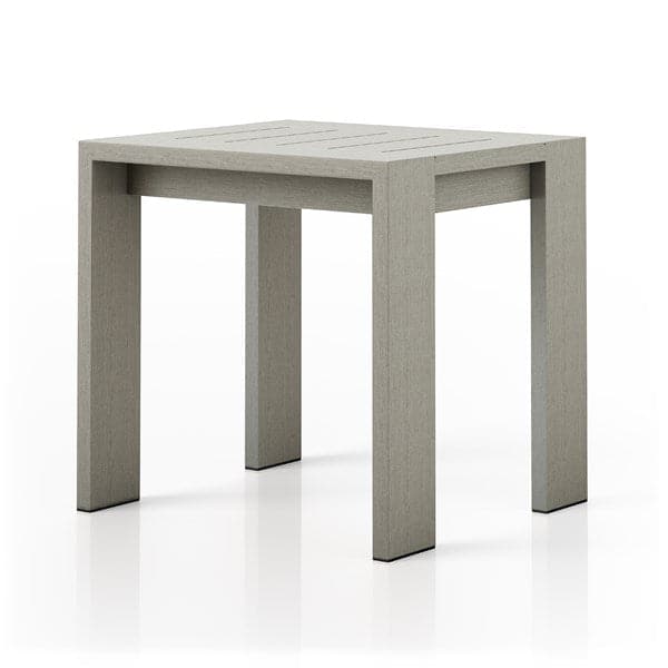 Monterey Outdoor End Table-Four Hands-FH-226901-002-Side TablesWeathered Grey-2-France and Son