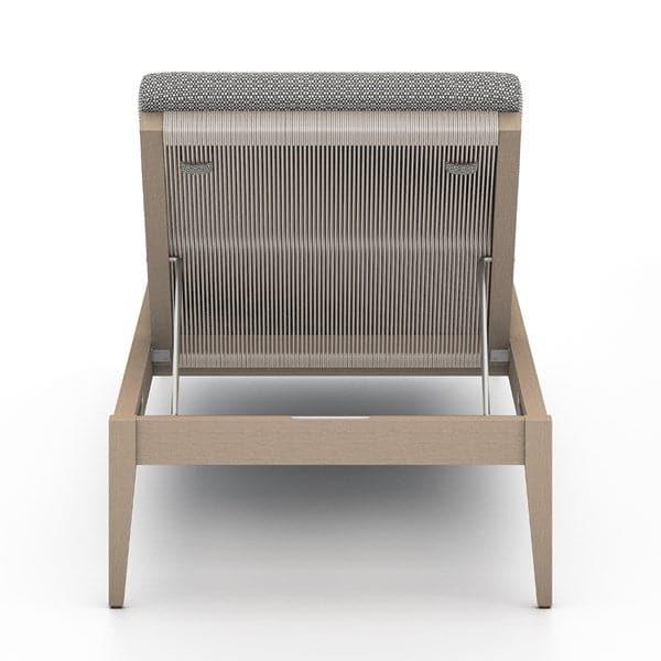 Sherwood Outdoor Chaise Lounge-Four Hands-FH-226912-004-Outdoor ChaisesFaye Ash / Washed Brown-Fsc-3-France and Son