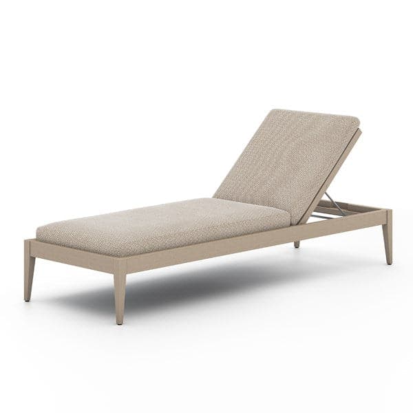 Sherwood Outdoor Chaise Lounge-Four Hands-FH-226912-006-Outdoor ChaisesFaye Sand / Washed Brown-Fsc-4-France and Son