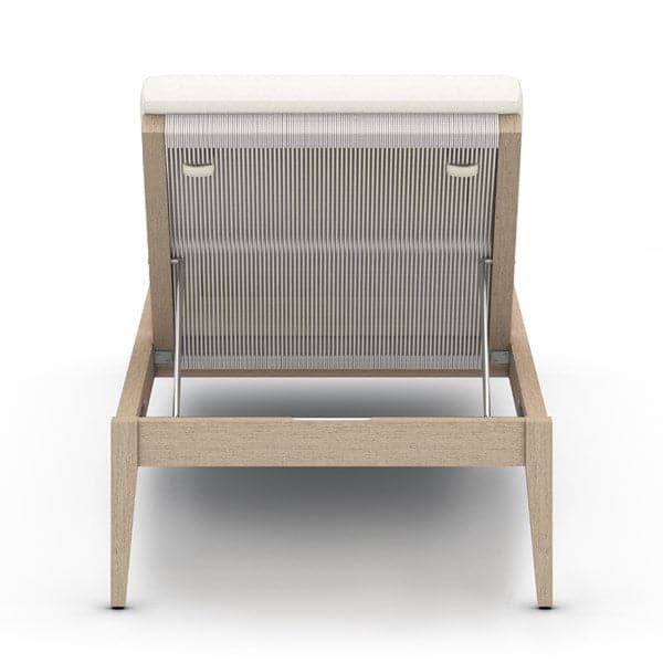 Sherwood Outdoor Chaise Lounge-Four Hands-FH-226912-004-Outdoor ChaisesFaye Ash / Washed Brown-Fsc-10-France and Son