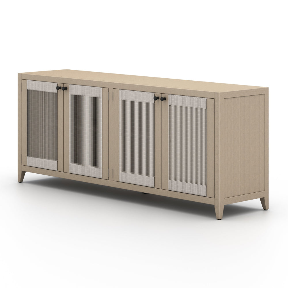 Sherwood Outdoor Sideboard-Four Hands-FH-226945-001-Sideboards & CredenzasGrey Rope-1-France and Son