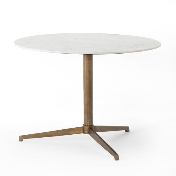 Helen Bistro Table-Four Hands-Fh-227091-002-Side TablesWhite Marble-1-France and Son