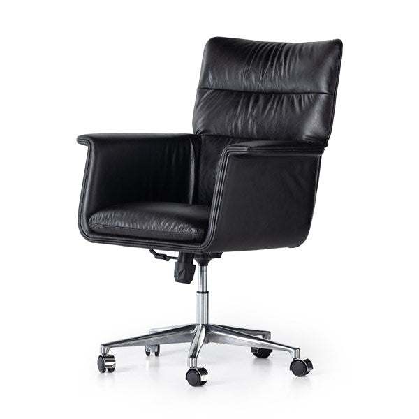 Humphrey Desk Chair-Four Hands-FH-227174-005-Task ChairsSonoma Black-2-France and Son