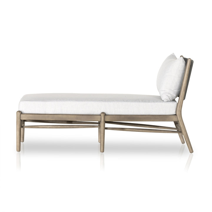 Rosen Outdoor Chaise-Four Hands-FH-227343-001-Outdoor LoungeNatural Eucalyptus-7-France and Son