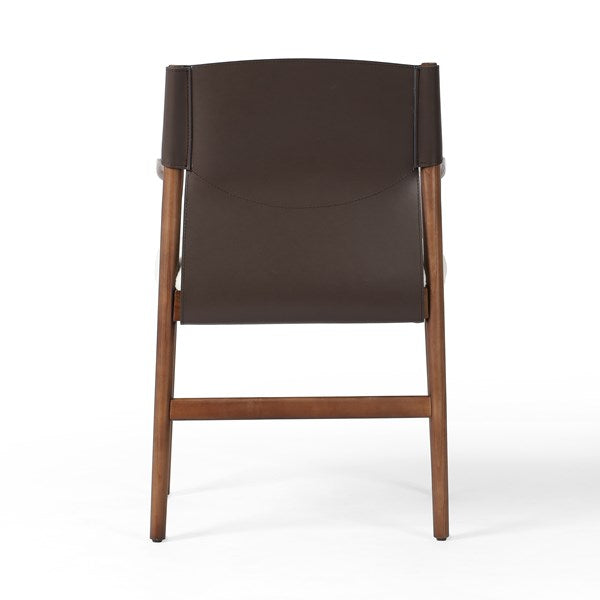 Lulu Dining Chair-Four Hands-FH-227405-003-Dining ChairsSaddle Leather Blend-13-France and Son