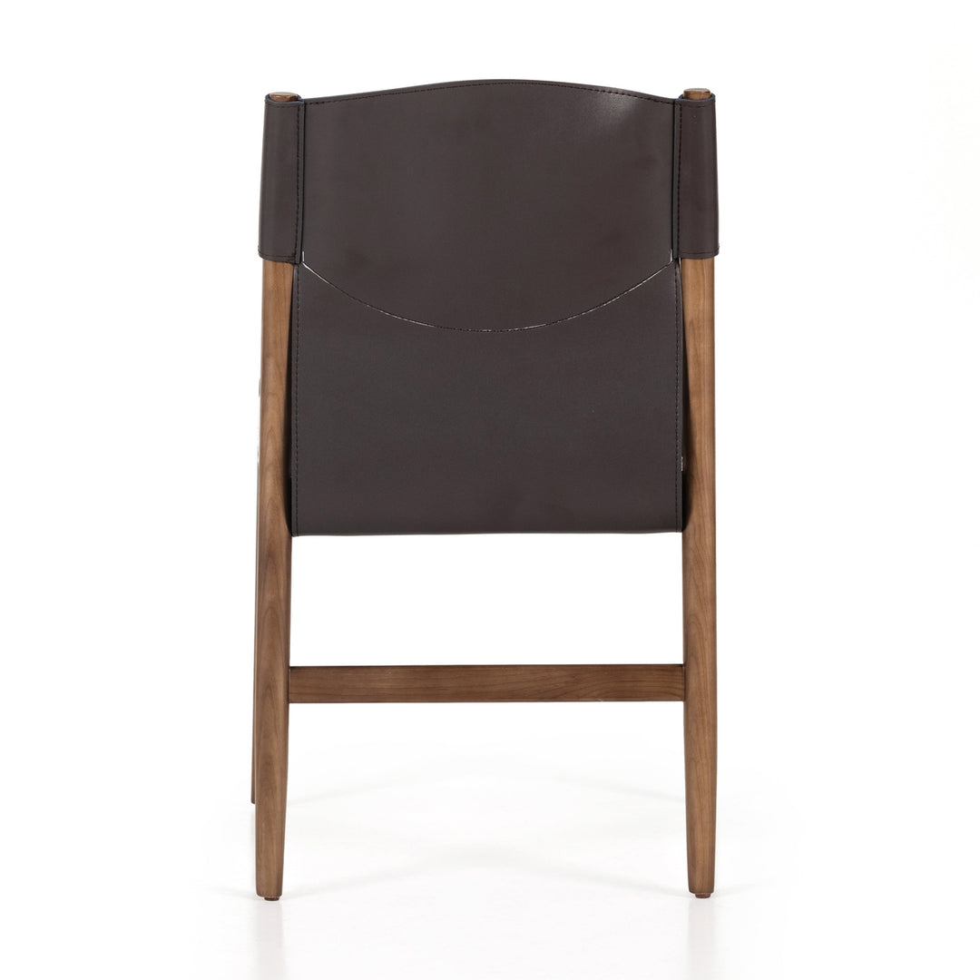 Lulu Armless Dining Chair-Four Hands-FH-227407-003-Dining ChairsEspresso Leather-5-France and Son