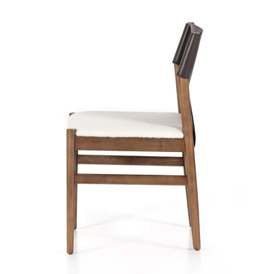 Lulu Armless Dining Chair-Four Hands-FH-227407-003-Dining ChairsEspresso Leather-4-France and Son