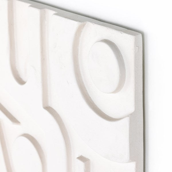 Fiera Diptych - White Concrete