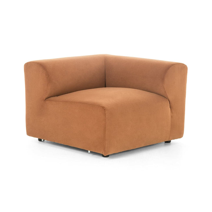 Collins Sectional Pieces- Modern Velvet Tobacco-Four Hands-FH-227564-002-SectionalsRight Arm Facing Piece-5-France and Son
