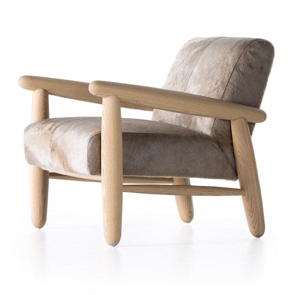 Oaklynn Chair-Buff Hair On Hide-Four Hands-FH-227736-004-Lounge Chairs-2-France and Son