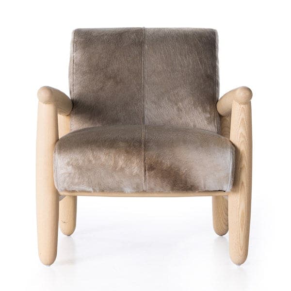 Oaklynn Chair-Buff Hair On Hide-Four Hands-FH-227736-004-Lounge Chairs-3-France and Son