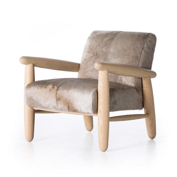 Oaklynn Chair-Buff Hair On Hide-Four Hands-FH-227736-004-Lounge Chairs-1-France and Son