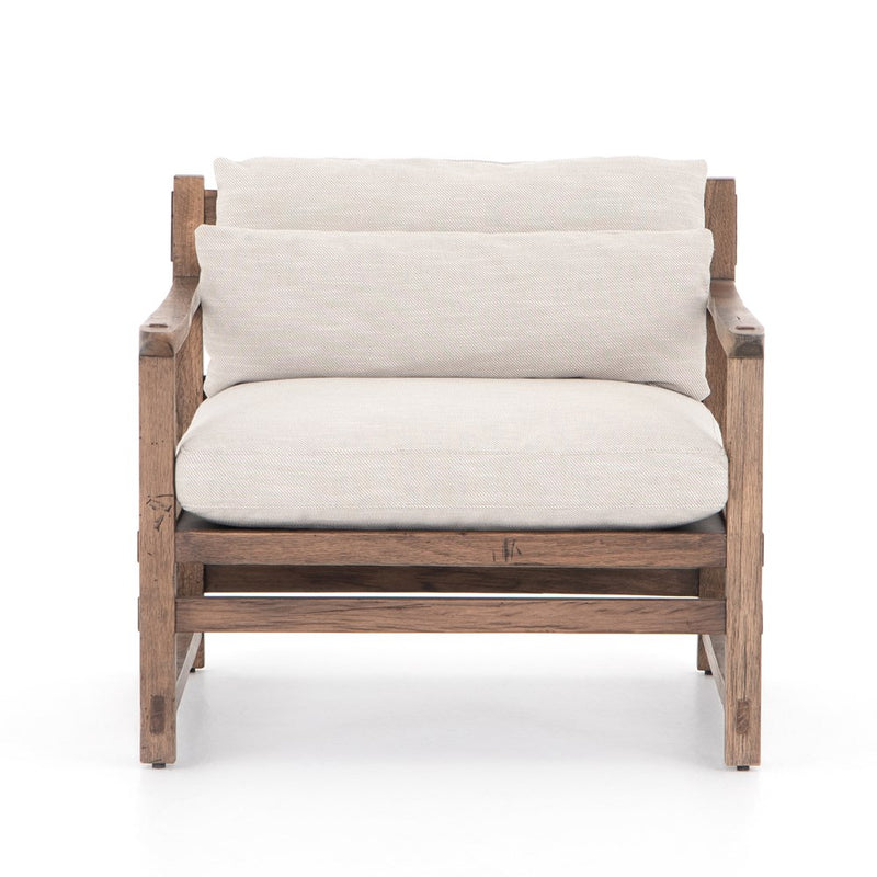 Apollo Chair-Four Hands-FH-227750-002-Lounge ChairsRustic Oak-3-France and Son
