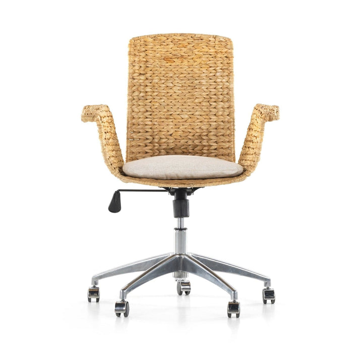 Kara Desk Chair-Native-Four Hands-FH-227775-001-Task Chairs-4-France and Son