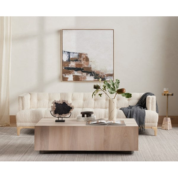 Hudson Rectangle Coffee Table-Four Hands-FH-227798-001-Coffee TablesAshen Walnut-2-France and Son