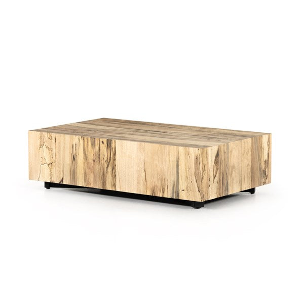 Hudson Rectangle Coffee Table-Four Hands-FH-227798-002-Coffee TablesSpalted Primavera-4-France and Son