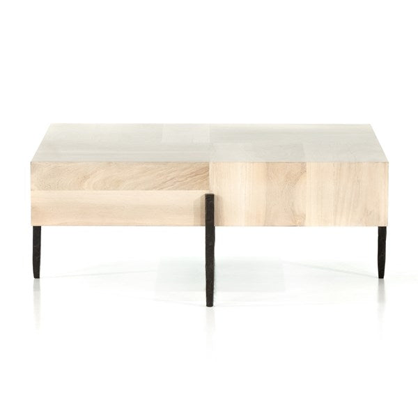 Indra Square Coffee Table-Four Hands-FH-227799-001-Coffee TablesSpalted Primavera-12-France and Son