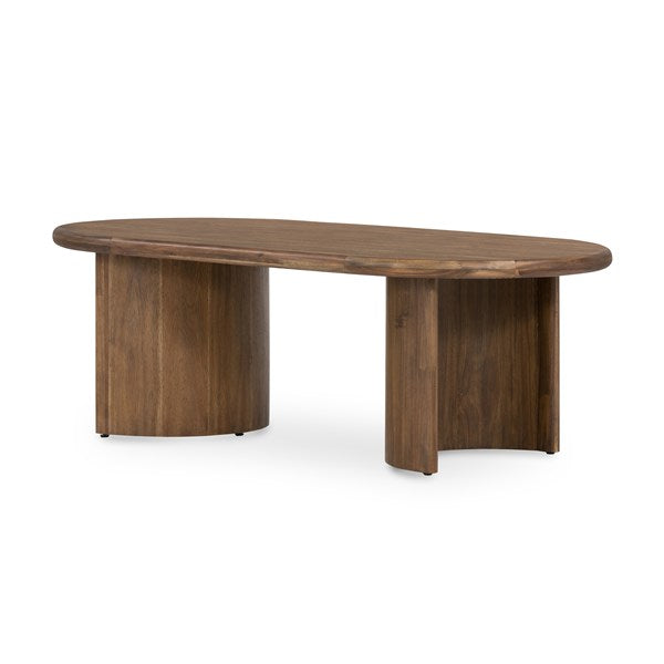 Paden Coffee Table-Four Hands-FH-227801-001-Coffee TablesSeasoned Brown Acacia-2-France and Son