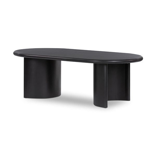 Paden Coffee Table-Four Hands-FH-227801-005-Coffee TablesAged Black Acacia-3-France and Son