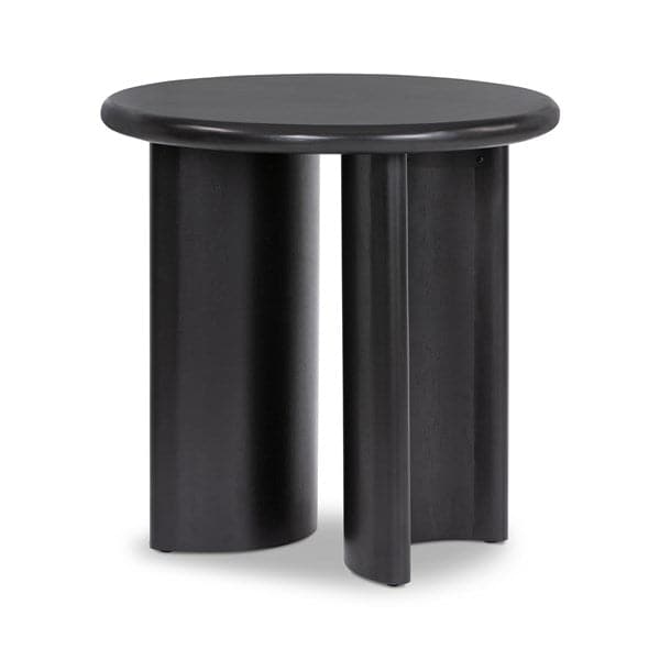 Paden End Table-Four Hands-FH-227802-004-Side TablesAged Black Acacia-9-France and Son